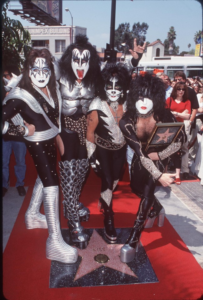 Gene co-founded Kiss in the early 70s