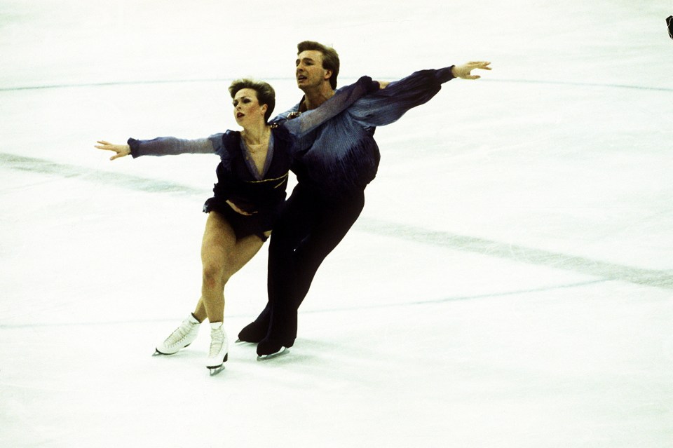 The pair won gold at the 1984 Sarajevo Winter Olympic Games