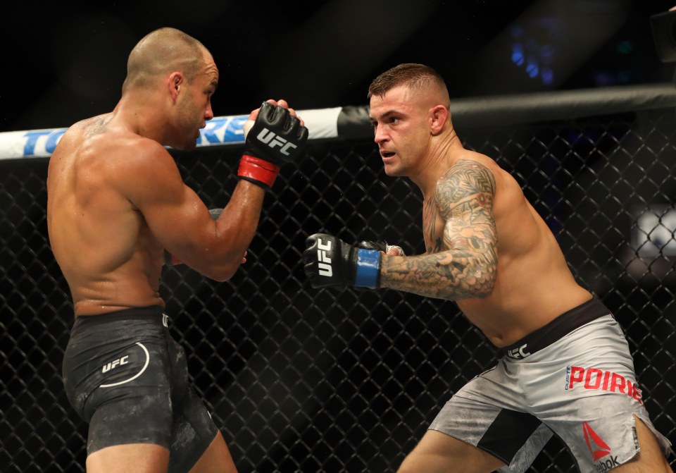 Dustin Poirier has twice locked horns with Eddie Alvarez