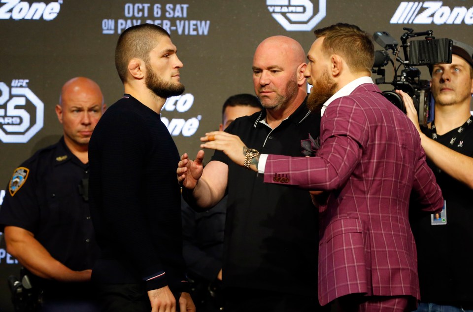 After almost two years without a fight in the UFC, McGregor squared off against Khabib Nurmagomedov