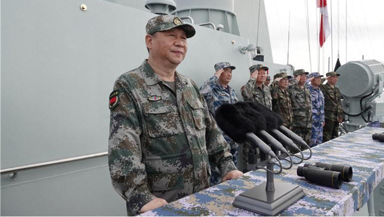 President Xi Jinping said the Chinese military must remain ready to 'act at any second'