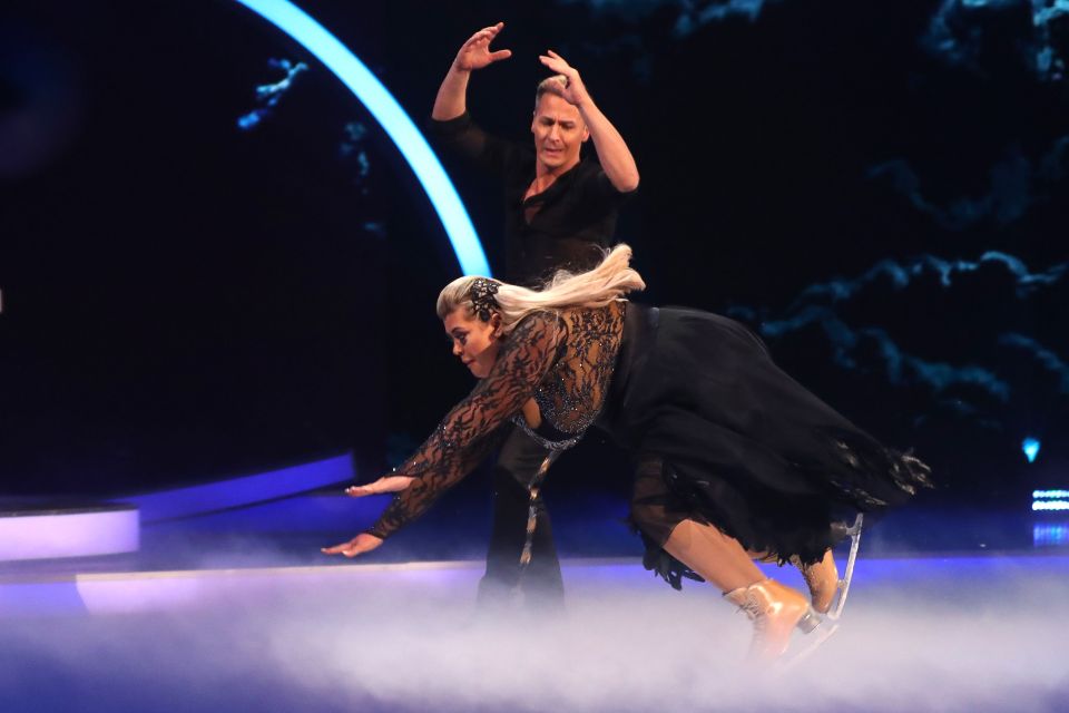 Gemma suffered a horrific fall during a live performance on the show in 2019