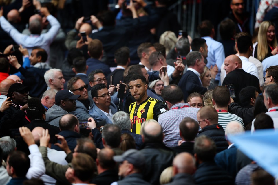 Deeney remembers the day fondly, if not the result