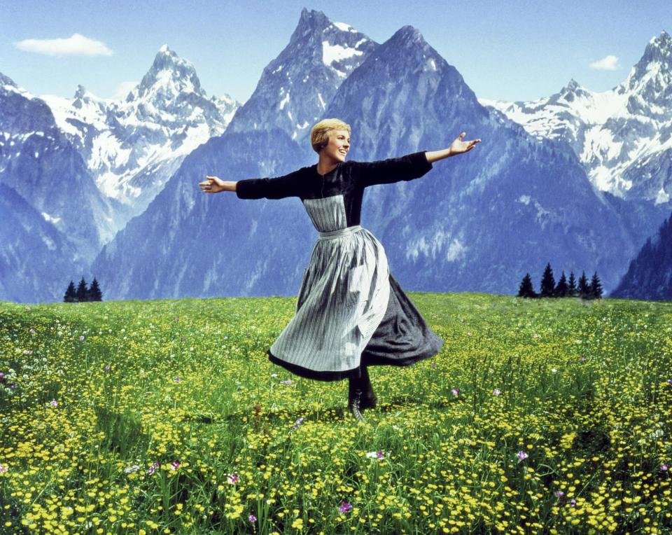 The Sound Of Music was filmed in and around Salzburg