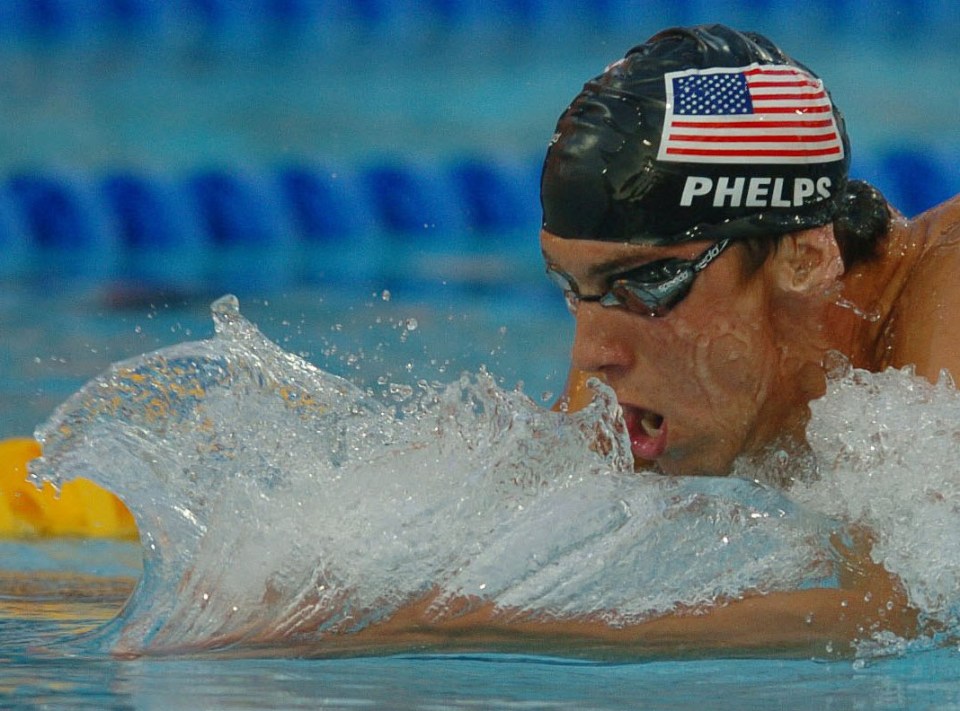 Phelps is arguably the greatest swimmer of all time