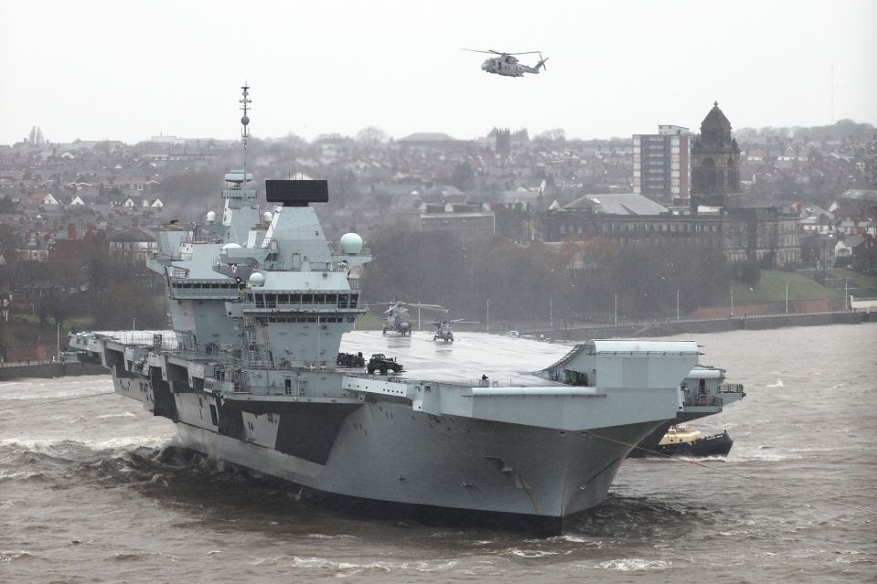 The 65,000 tonne vessel sailed to Liverpool in February