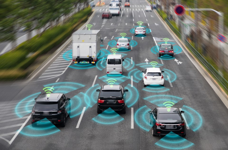 The technology uses sensors to keep cars in their lane