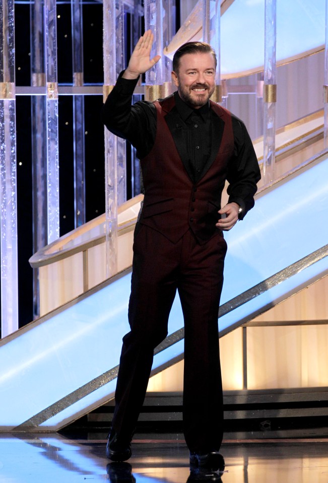 Ricky Gervais filled fans in on what he would have said if he'd hosted the Golden Globes again