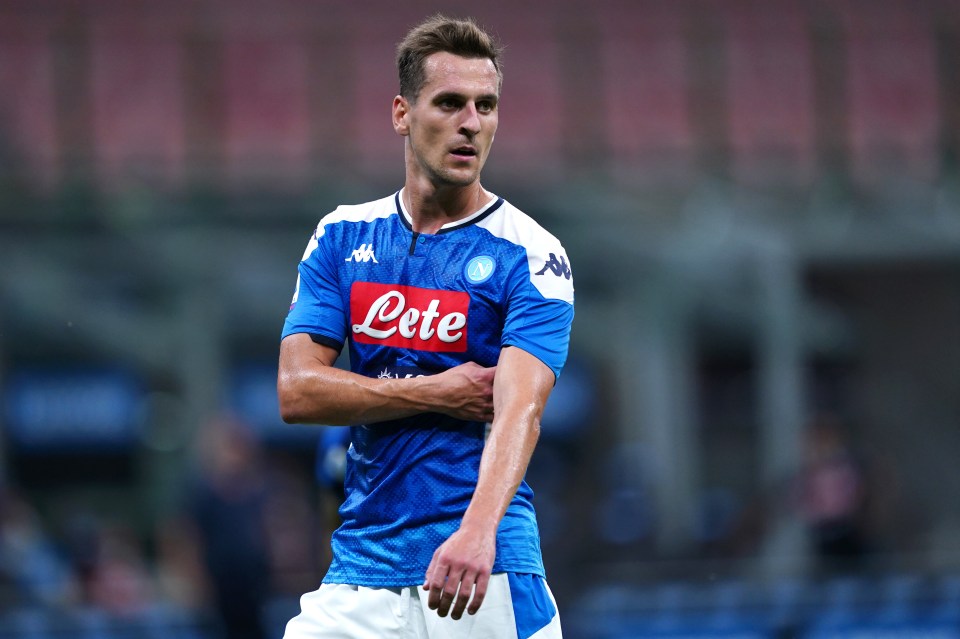 Marseille have loaned Man Utd target Arkadiusz Milik from Napoli