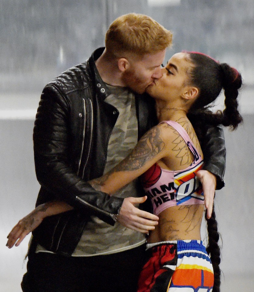 Strictly's Neil Jones with tattooed dancer Luisa Eusse