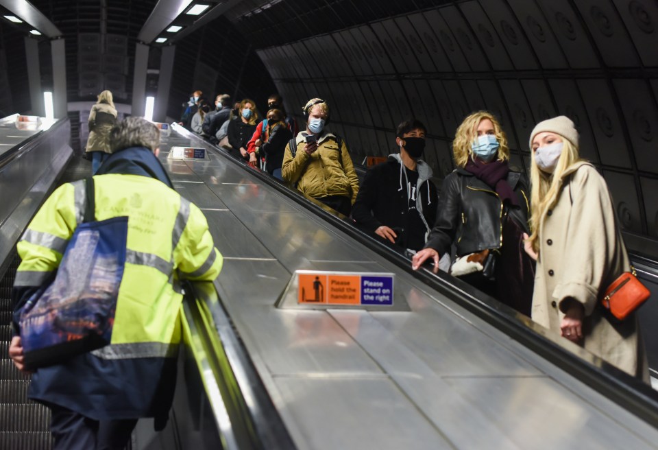 Face masks are compulsory on public transport, unless exempt, but ministers are considering extending their use