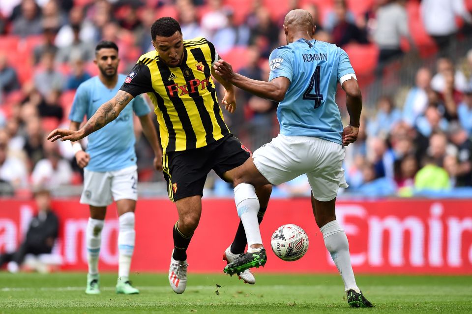 Manchester City demolished Watford in the 2019 final