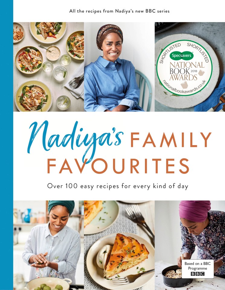 The recipe for this scrumptious meal can be found in Nadiya's Family Favourites