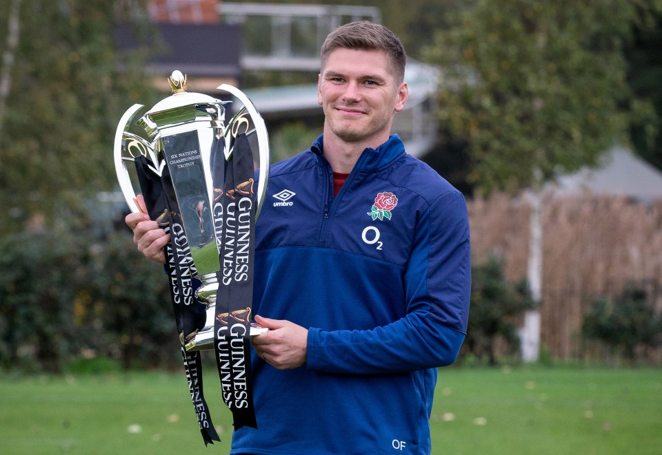 Owen Farrell captained England to the 2020 Six Nations