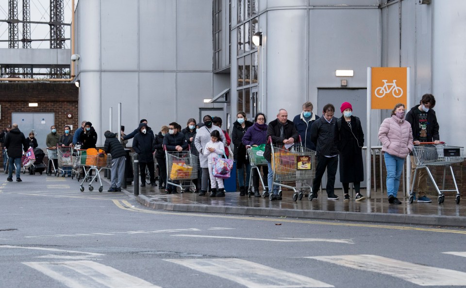 Shoppers could see longer queues as fresh checks are carried out in a bid to enforce social-distancing