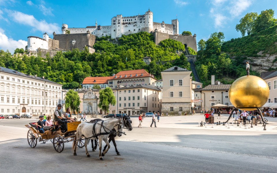 Explore the enchanting sights of Austrian city Salzburg