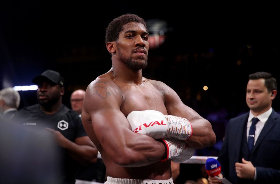 Anthony Joshua is lined up for two huge fights against Tyson Fury