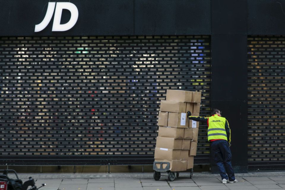 JD Sports have been forced to shut during the lockdown