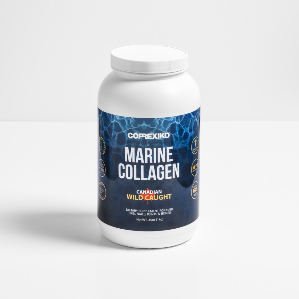 This marine collagen is sourced from wild-caught, unfarmed Canadian fish