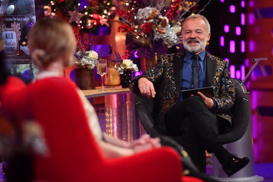 Graham will still host his chat show, The Graham Norton Show, on the BBC