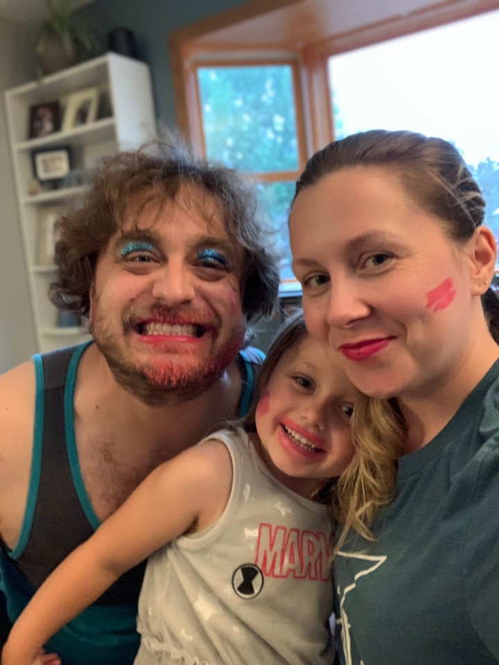 It was a makeover for the whole family in this house