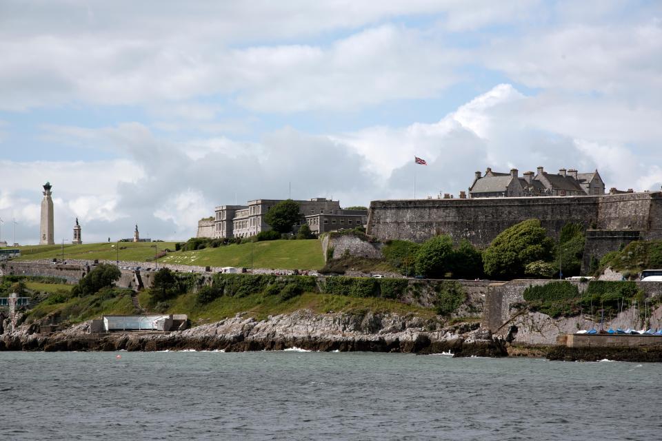 The Royal Citadel in Plymouth is also set to be sold