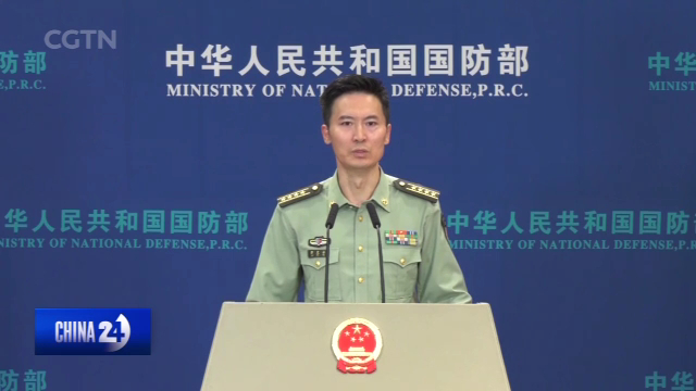 Chinese defence ministry spokesman Tan Kefei said China would 'take necessary measures to safeguard its sovereignty in the South China Sea'