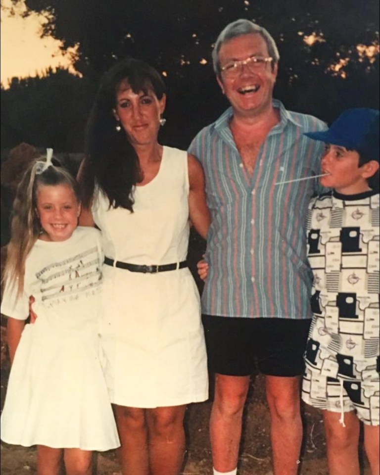 Gemma shared this family throwback as she broke her social media silence