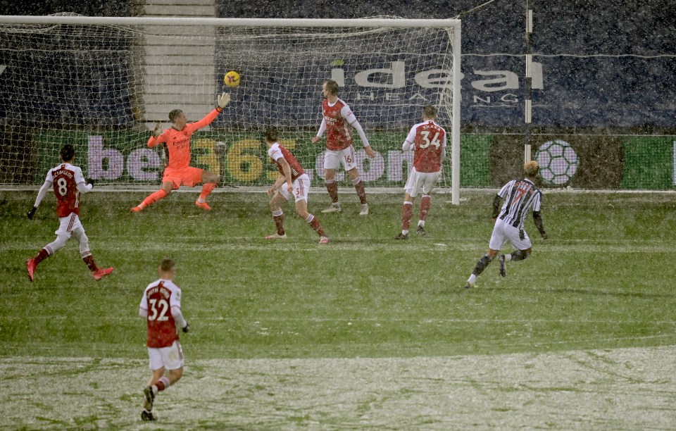 Callum Robinson blasted into the back of the net but Matheus Pereira was offside in the build-up