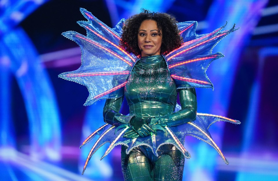 Mel B was unmasked as Seahorse 