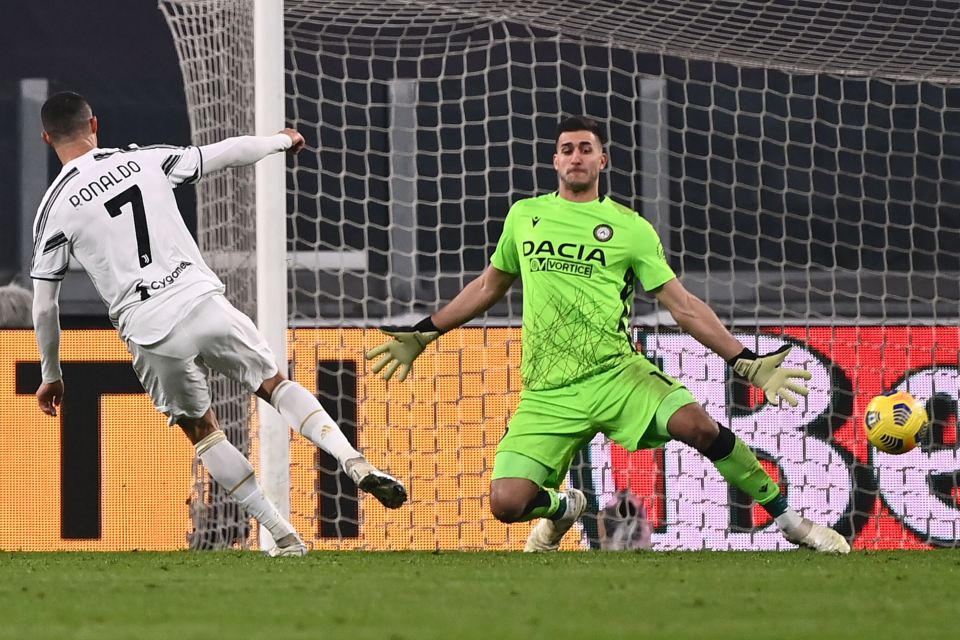 He made no mistake with his left foot to tuck home his second and Juve's third on the night