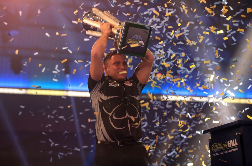 Gerwyn Price became the fifth Welshman to become world champion