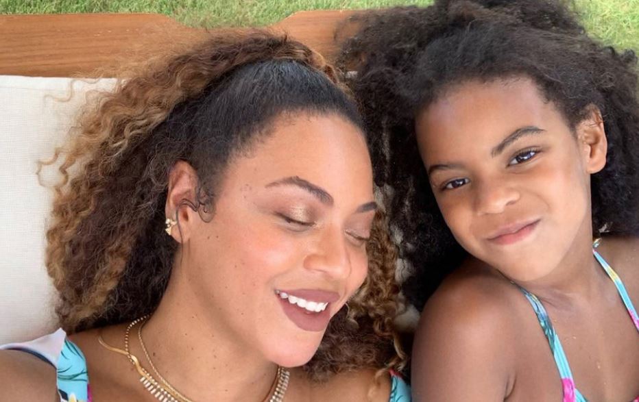 Blue, now 8, is Beyonce's oldest child