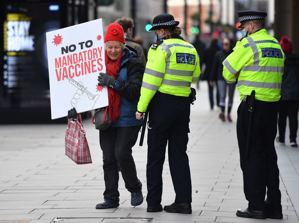 One in 20 people are Covid anti-vaxxers, according to a recent study