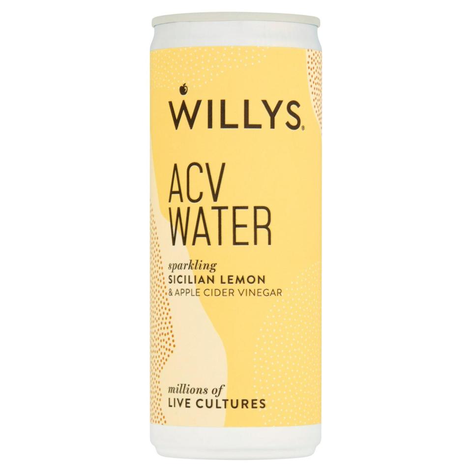 Willy’s Apple Cider Vinegar Sicilian Lemon is a natural ACV drink