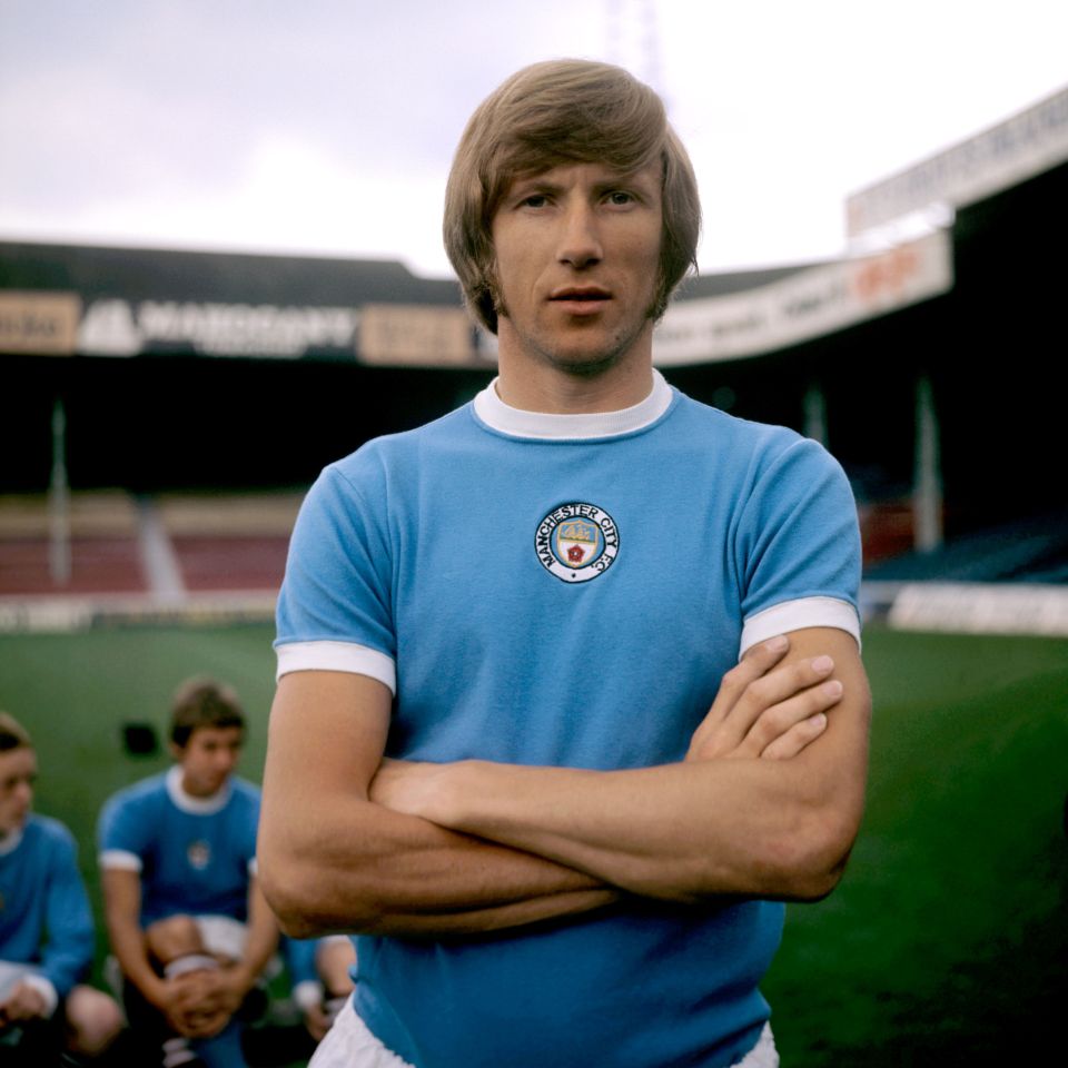 Colin Bell made 492 appearances for Man City during his football career