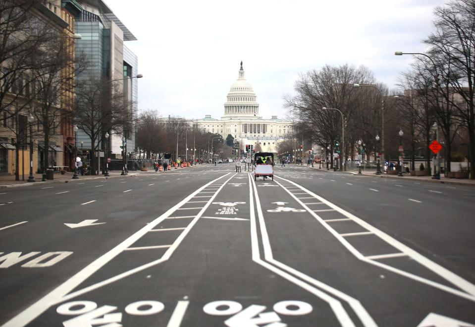 Capitol Hill stands as a symbol of American democracy 