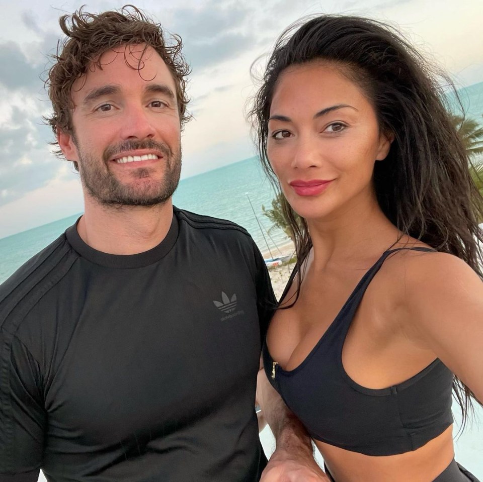 Nicole has taken plenty of pics during her holiday with her boyfriend Thom Evans