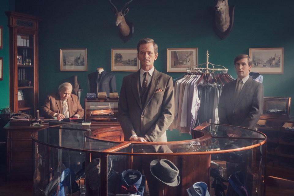 Neil Patrick Harris plays a posh tailor on the show