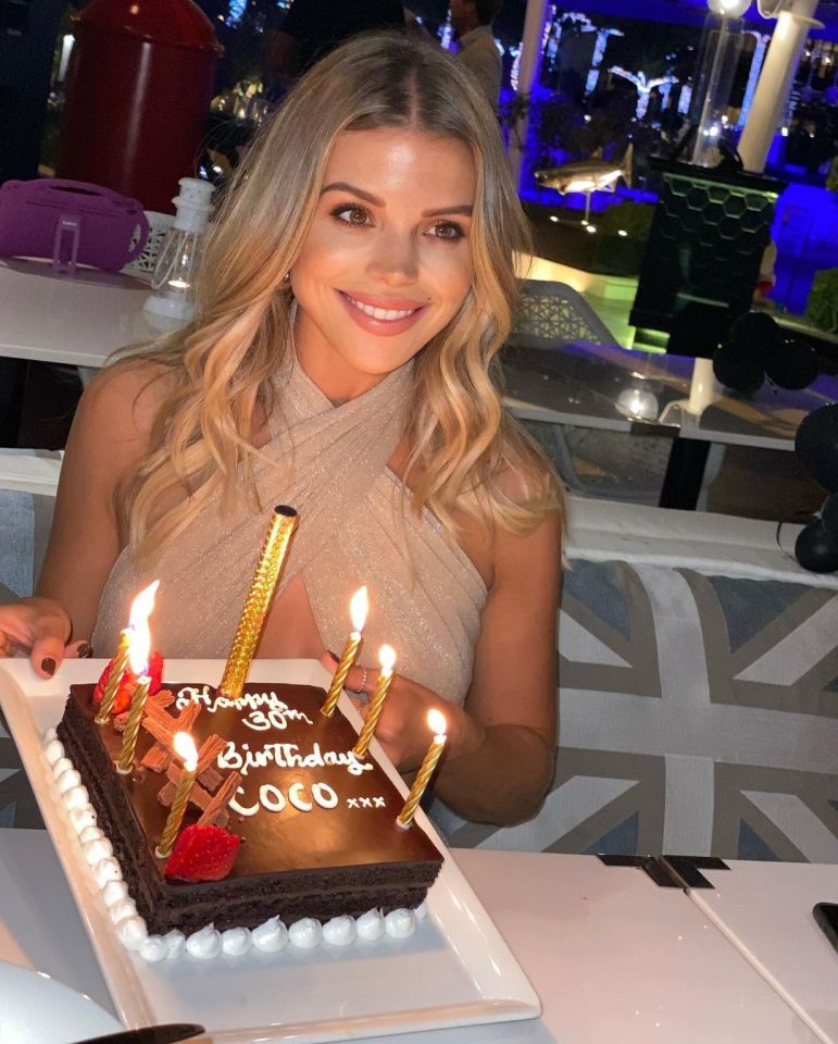 She shared photos from her milestone birthday bash