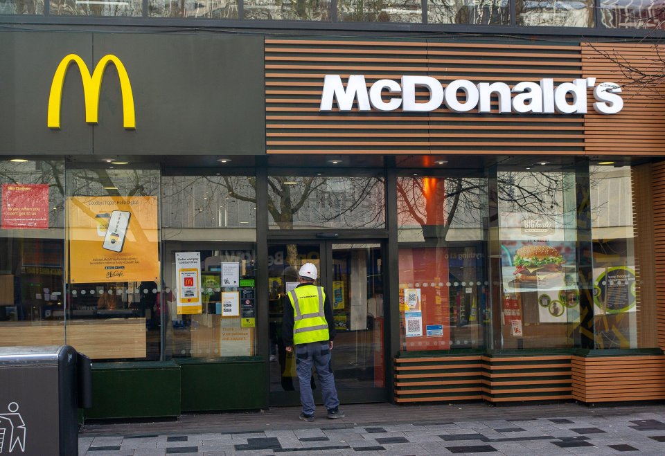 McDonald's was only in third with Greggs and Subway easier to locate