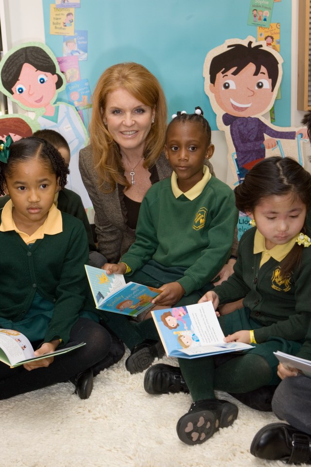 Settle down for storytime with the Duchess of York