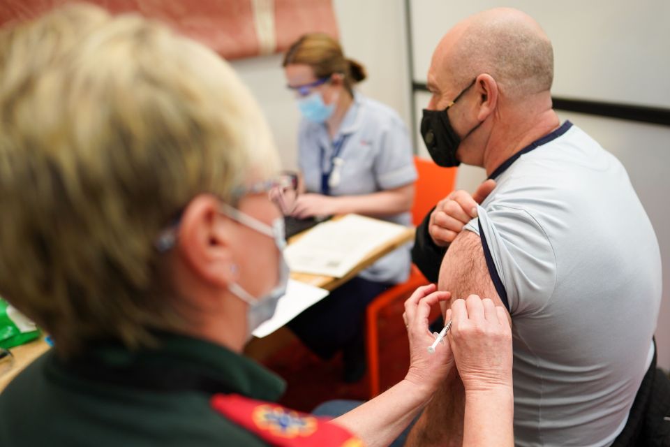 Volunteers will play a crucial role in getting 15million Brits immunised by March