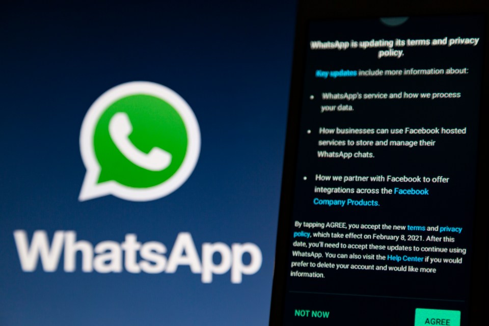 WhatsApp users are believed to be deserting it after the bombshell announcement