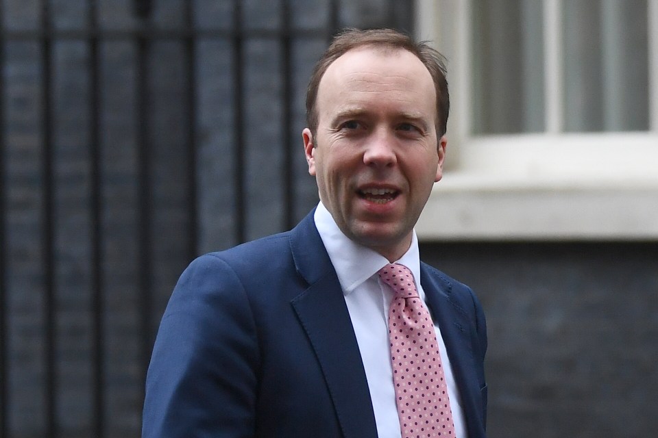 Health Secretary Matt Hancock said 'every flexibility can be fatal'