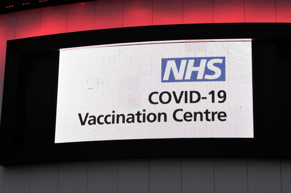 NHS Bristol Vaccination Centre at Ashton Gate Stadium