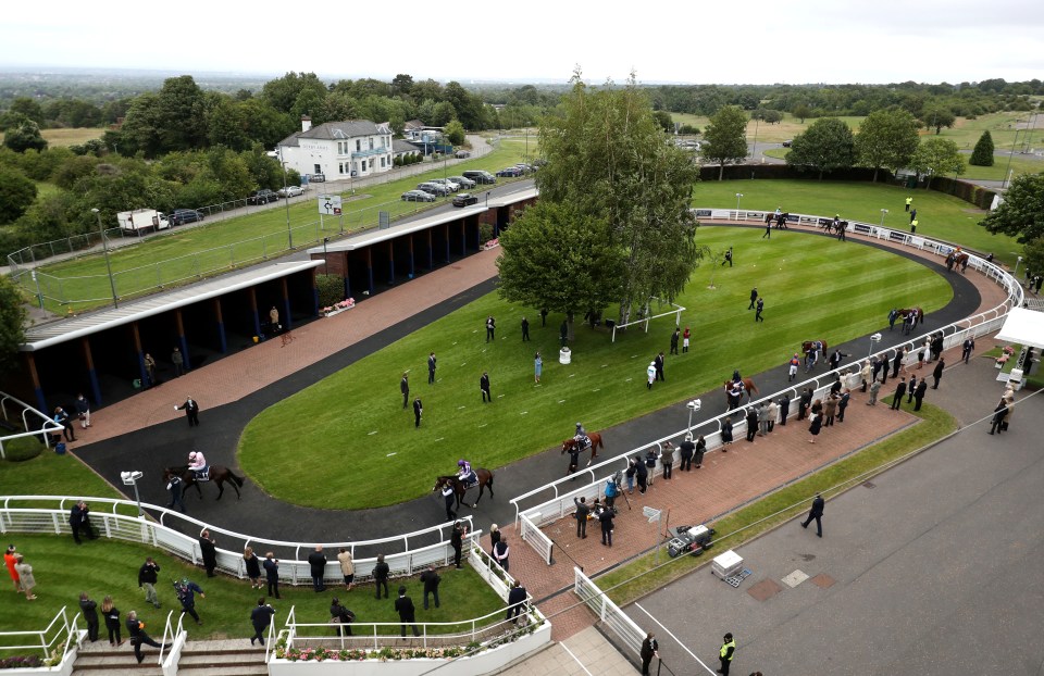 Epsom Downs Racecourse is one of seven large-scale vaccination centres being opened in the UK