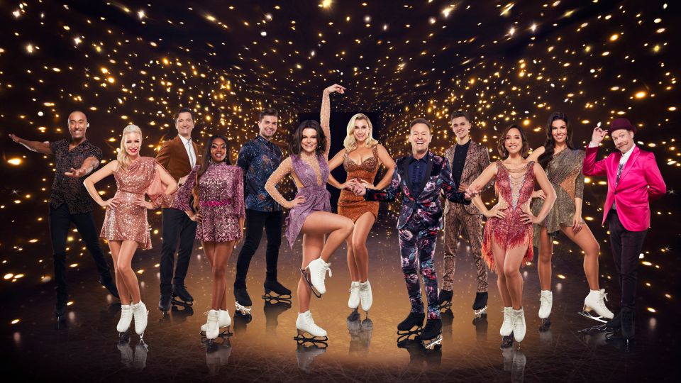 Dancing on Ice's 2021 celebrities can't be touched because of Covid-19 rules