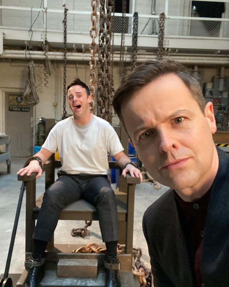 Ant and Dec have given a behind-the-scenes glimpse at Saturday Night Takeaway