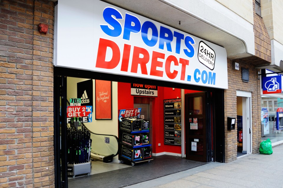 Sports Direct charges £4.99 for click and collect - the same as it does for home delivery 